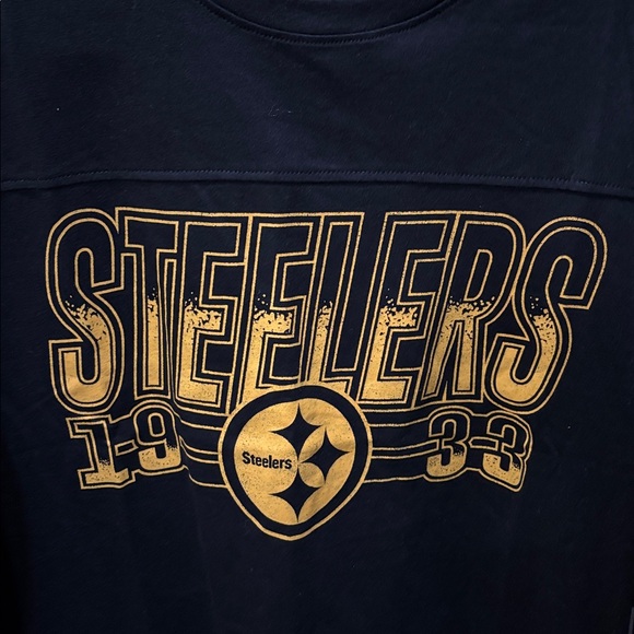 Junk Food NFL Pittsburgh Steelers Gridiron Black Halfback T-Shirt MN Med NWT - Picture 5 of 10